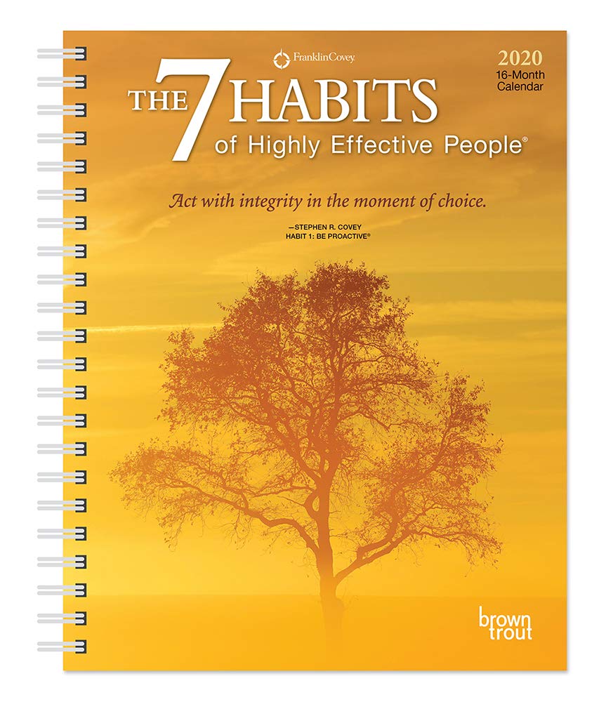 The 7 Habits of Highly Effective People 2020 Calendar Business, Finance & Career