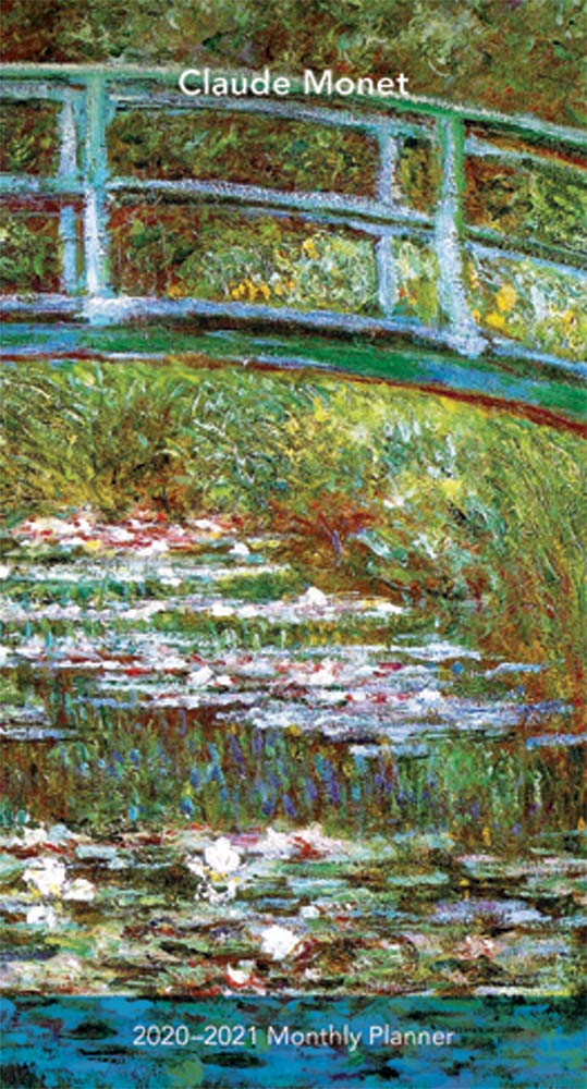 Claude Monet January 2020 - December 2021 Monthly Planner Film, Art & Culture