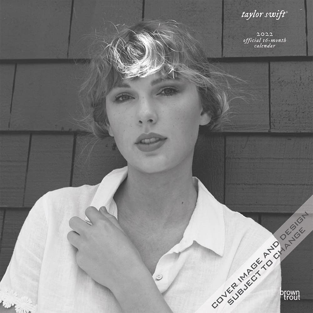 Taylor Swift 2022 - 16-Monatskalender: Original BrownTrout-Kalender (Wall-Kalender) Arts & Music