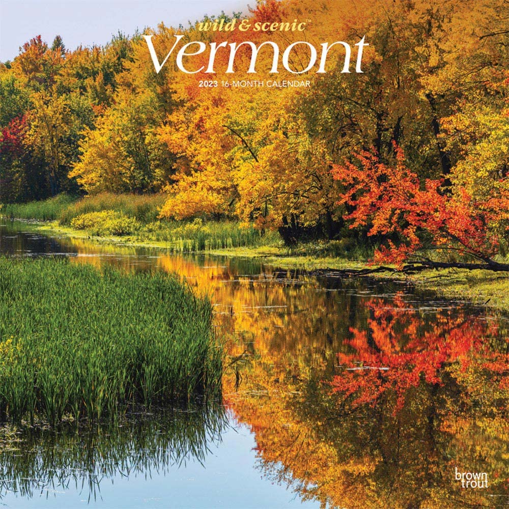 Vermont Wild & Scenic 2023 Square Calendars