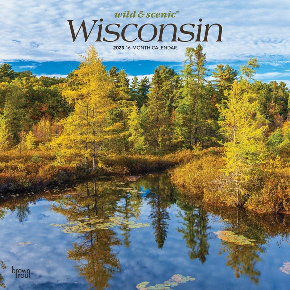 Wisconsin Wild & Scenic 2023 Square Calendars