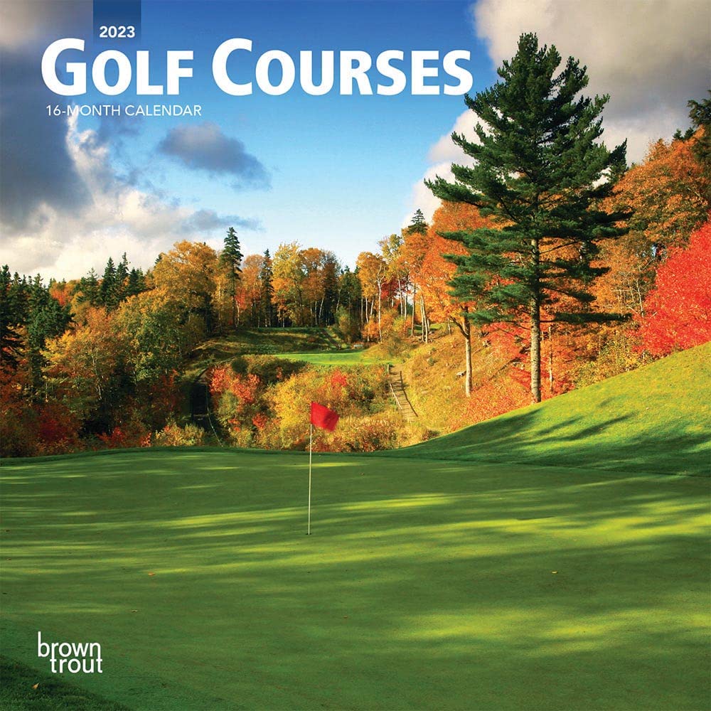 Golf Courses 2023 Mini 7x7 Books