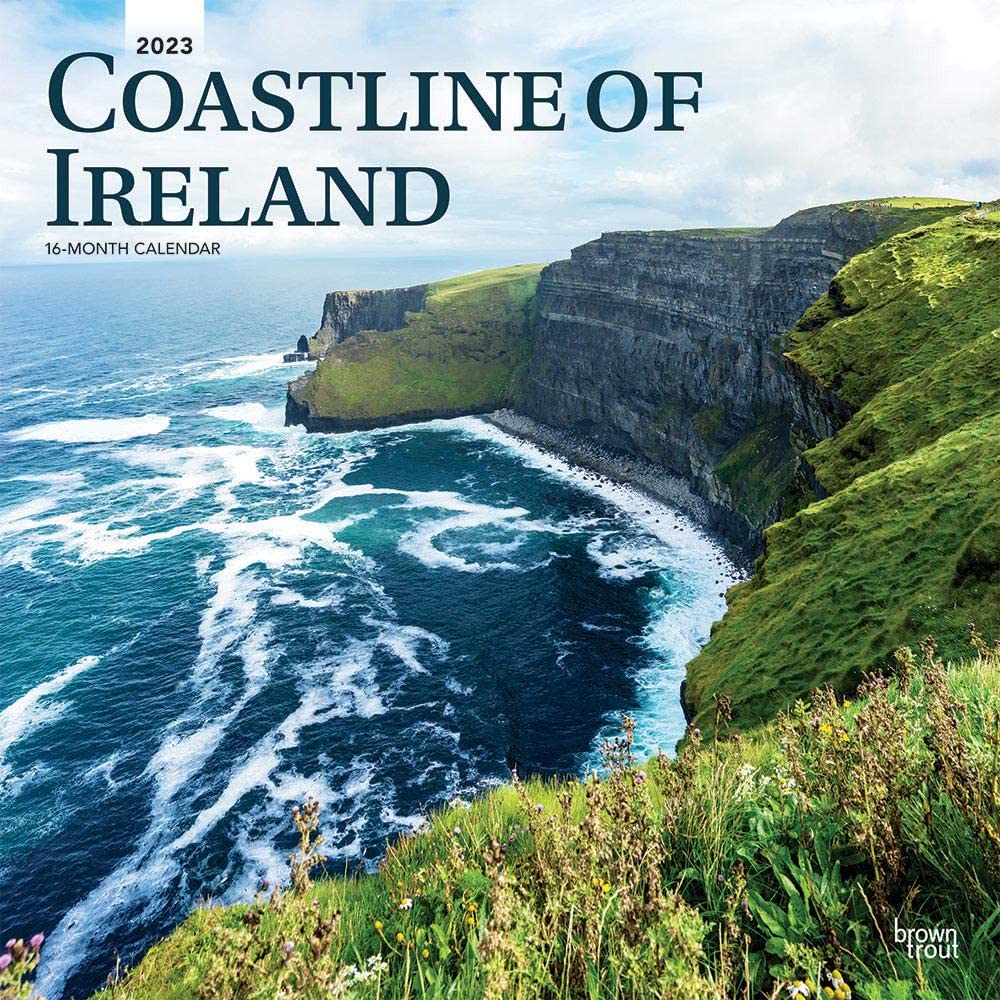Coastline of Ireland 2023 Square Calendars