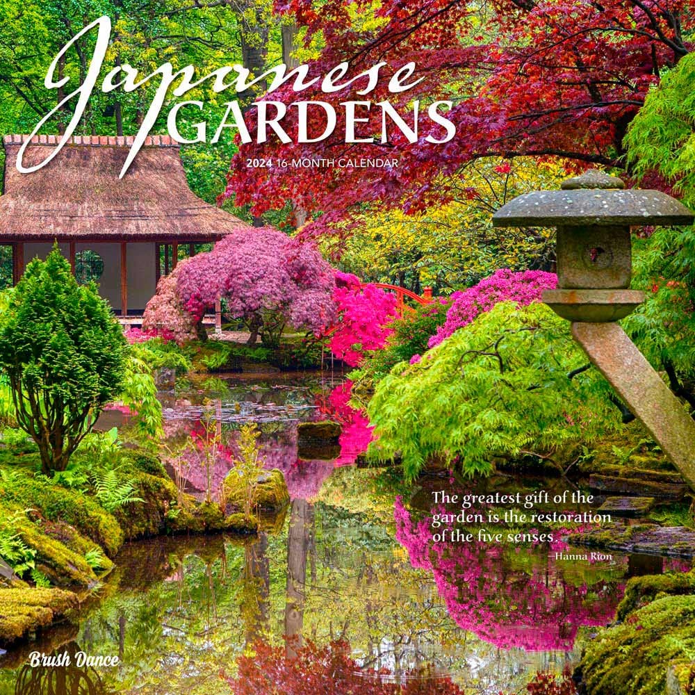 Japanese Gardens 2024 Square Brush Dance Lifestyle