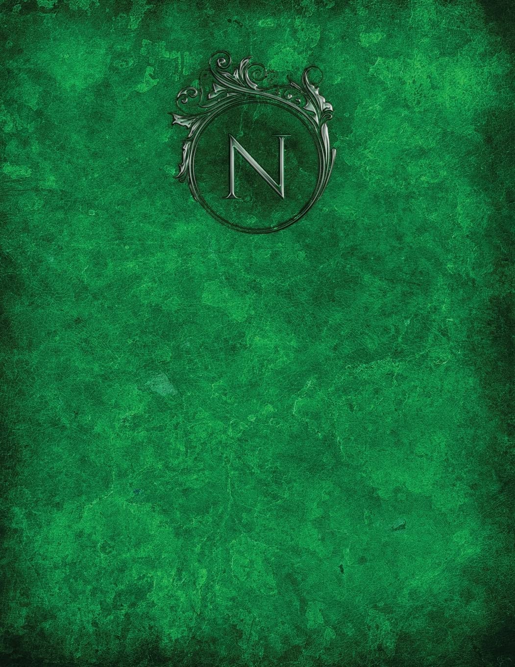 Monogram "N" Sketchbook: Sketch Pad Notebook (Monogram Verdant 150 Sketch, Band 14) Hobbies & Crafts