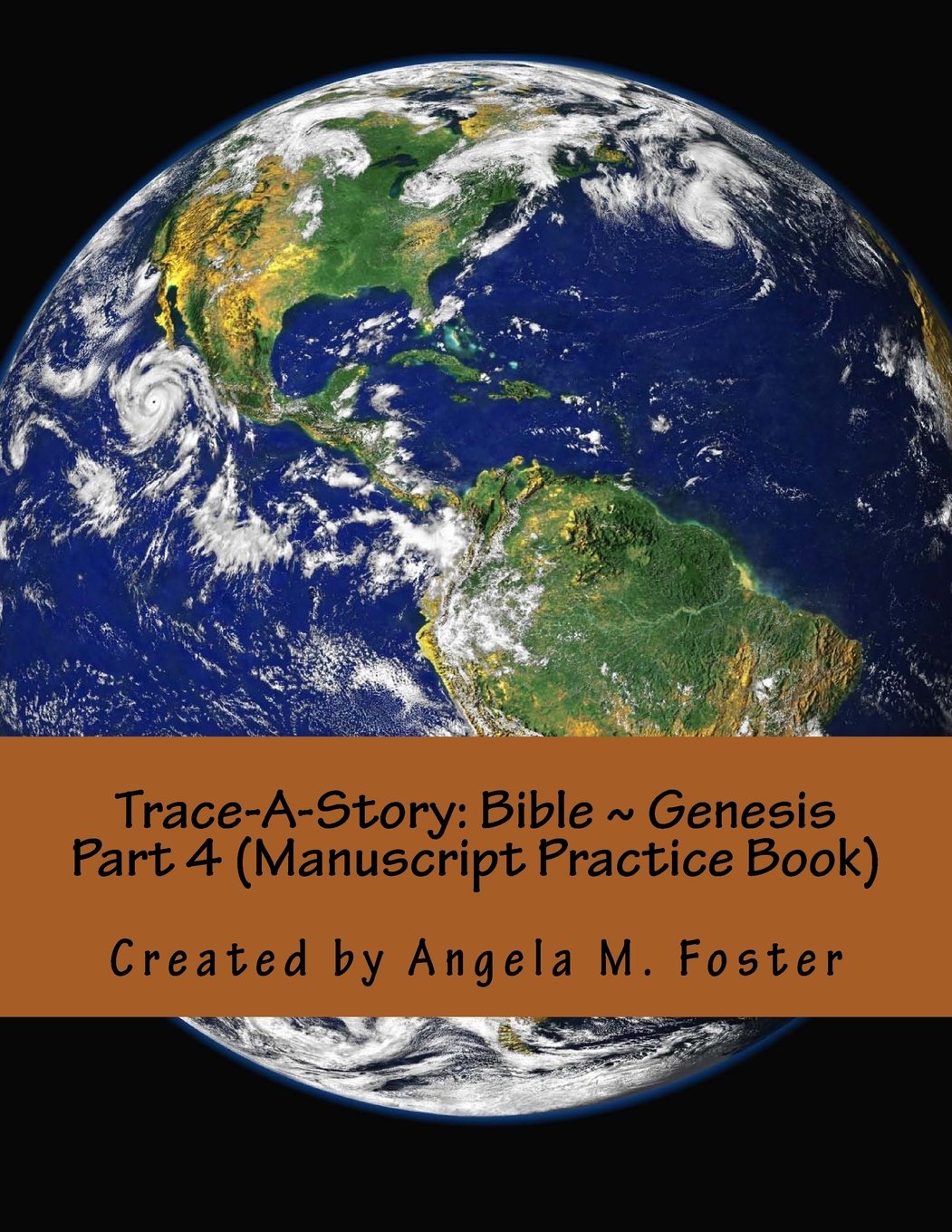 Trace-A-Story: Bible ~ Genesis Part 4 (Manuscript Practice Book) Study Guides