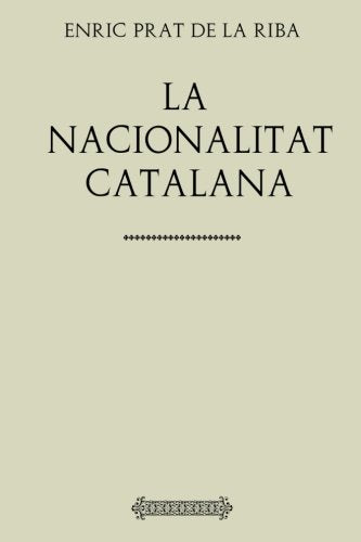 La nacionalitat catalana Social Sciences