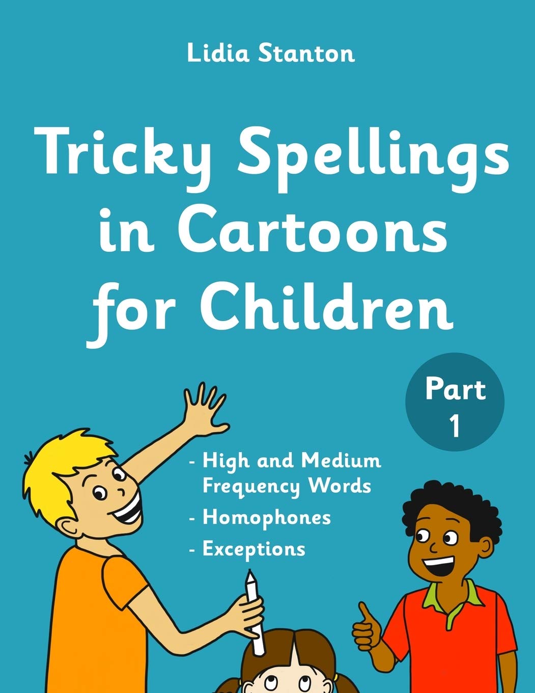 Tricky Spellings in Cartoons for Children Comics for children & teenagers