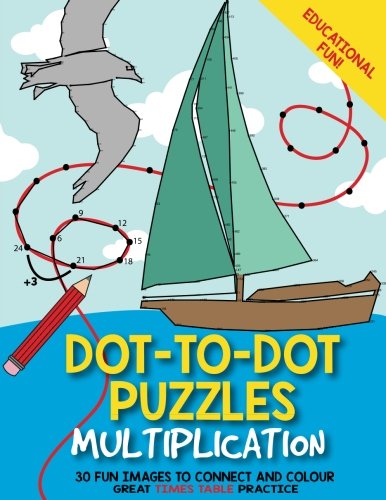 Dot To Dot Puzzles - Multiplication: Kids times table fun! Leisure & Fun