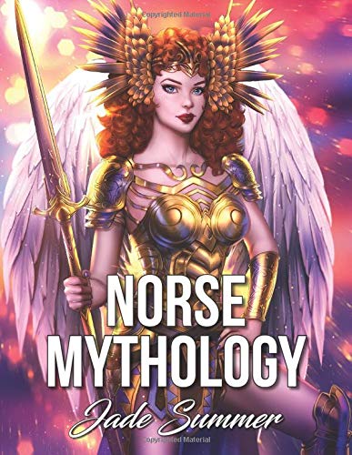 Norse Mythology: An Adult Coloring Book with Powerful Norse Gods, Beautiful Norse Goddesses, Mythological Creatures, and Legendary Heroes Film, Art & Culture