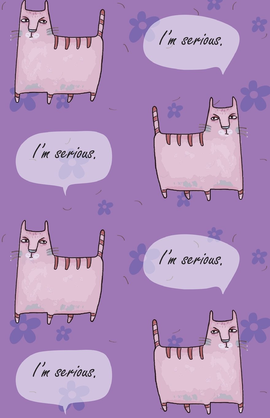 Journal Notebook For Cat Lovers - I'm Serious: Blank Journal To Write In, Unlined For Journaling, Writing, Planning and Doodling, For Women, Men, ... Carry Size (Blank Journal Notebook, Band 33) Self-help