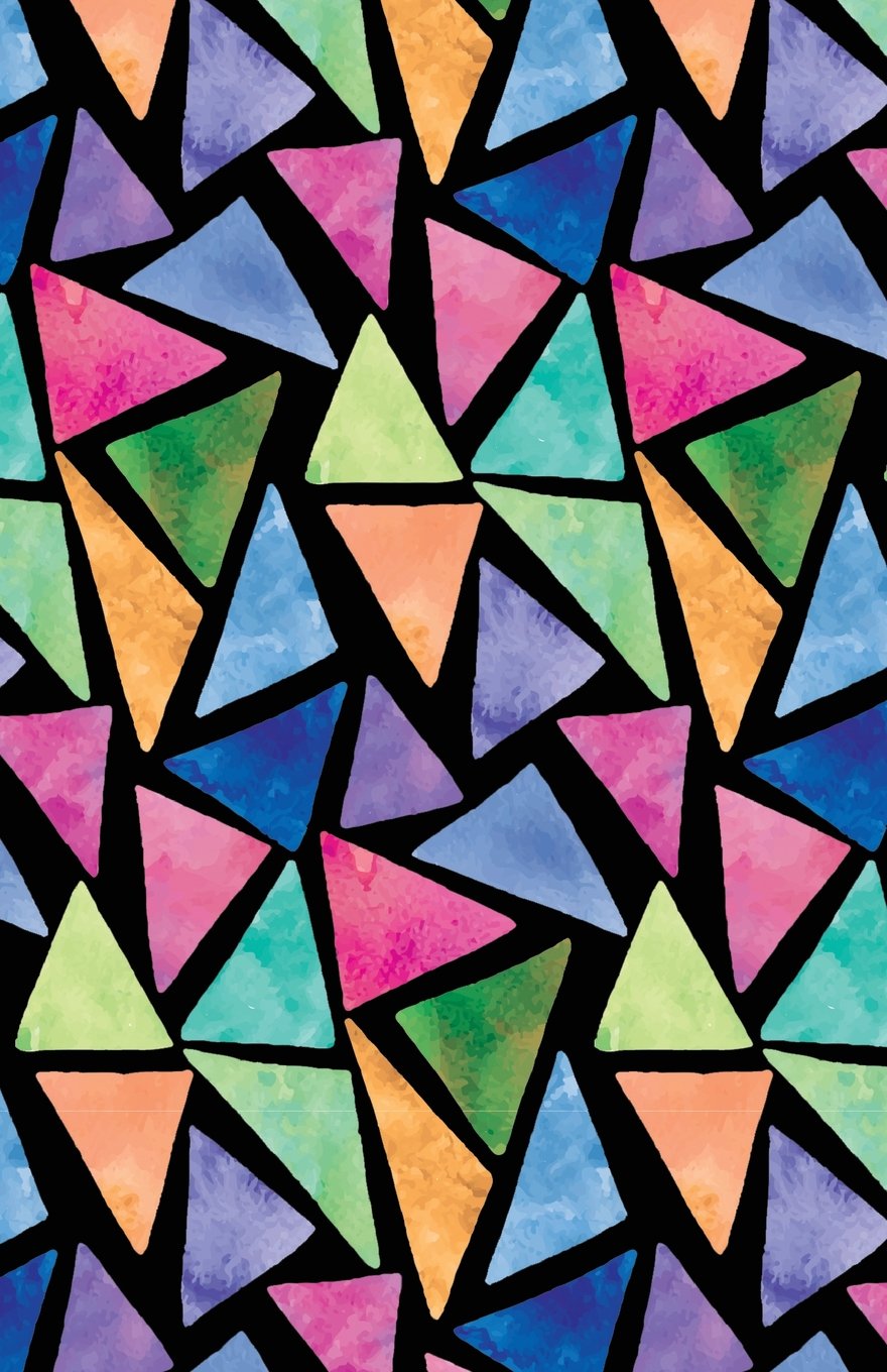 Bullet Journal Abstract Geometric Watercolor: Graph Design - 162 Numbered Pages With 150 Graph Style Grid Pages, 6 Index Pages and 2 Key Pages in Easy ... 5.5 X 8.5 Size (Bullet Graph Journal, Band 7) Self-help