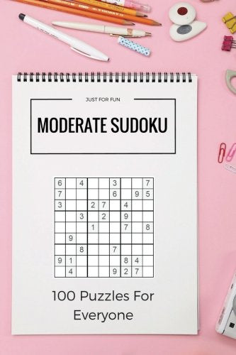 Sudoku lovers Puzzle Book: Moderate 100+ Challenge Sudoku Puzzles: Moderate 100+ Challenge Sudoku Puzzles: Sudoku lovers Puzzle Book Leisure & Fun