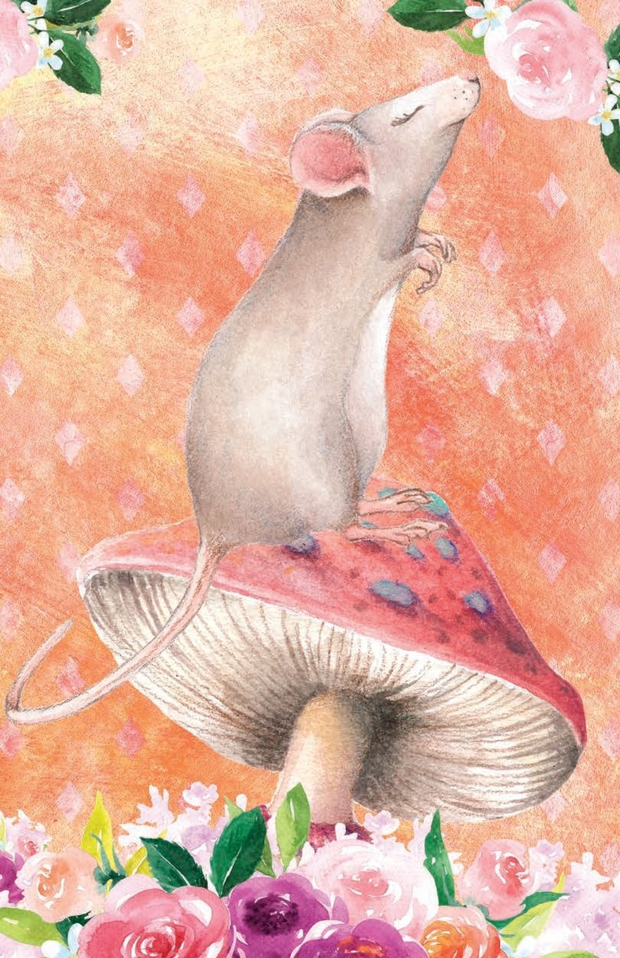 Bullet Journal For Animal Lovers Mouse In Flowers: Graph Design - 162 Numbered Pages With 150 Graph Style Grid Pages, 6 Index Pages and 2 Key Pages in ... X 8.5 Size (Bullet Graph Journal, Band 98) Self-help