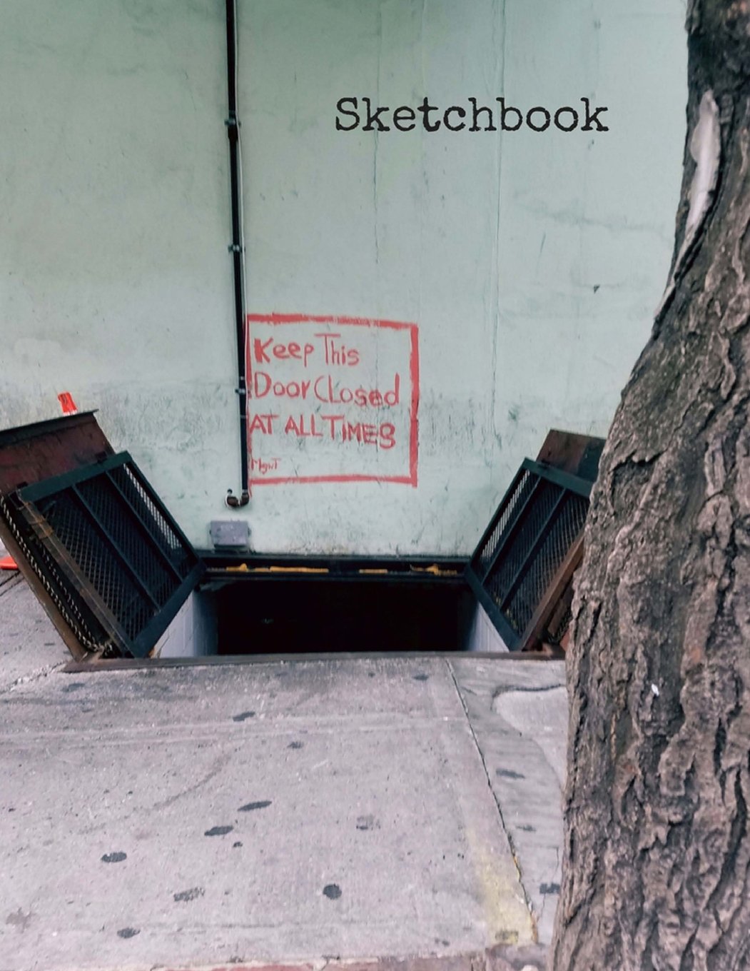 Sketchbook: 8.5 x 11 Large Sketchbook, “Keep Closed” Soft Matte finish cover, Drawing Book, Blank Writing Book, Legal Size Notebook, A4 Sketch Pad, ... pages with No Lines (New York Shots, Band 5) Media & Communication