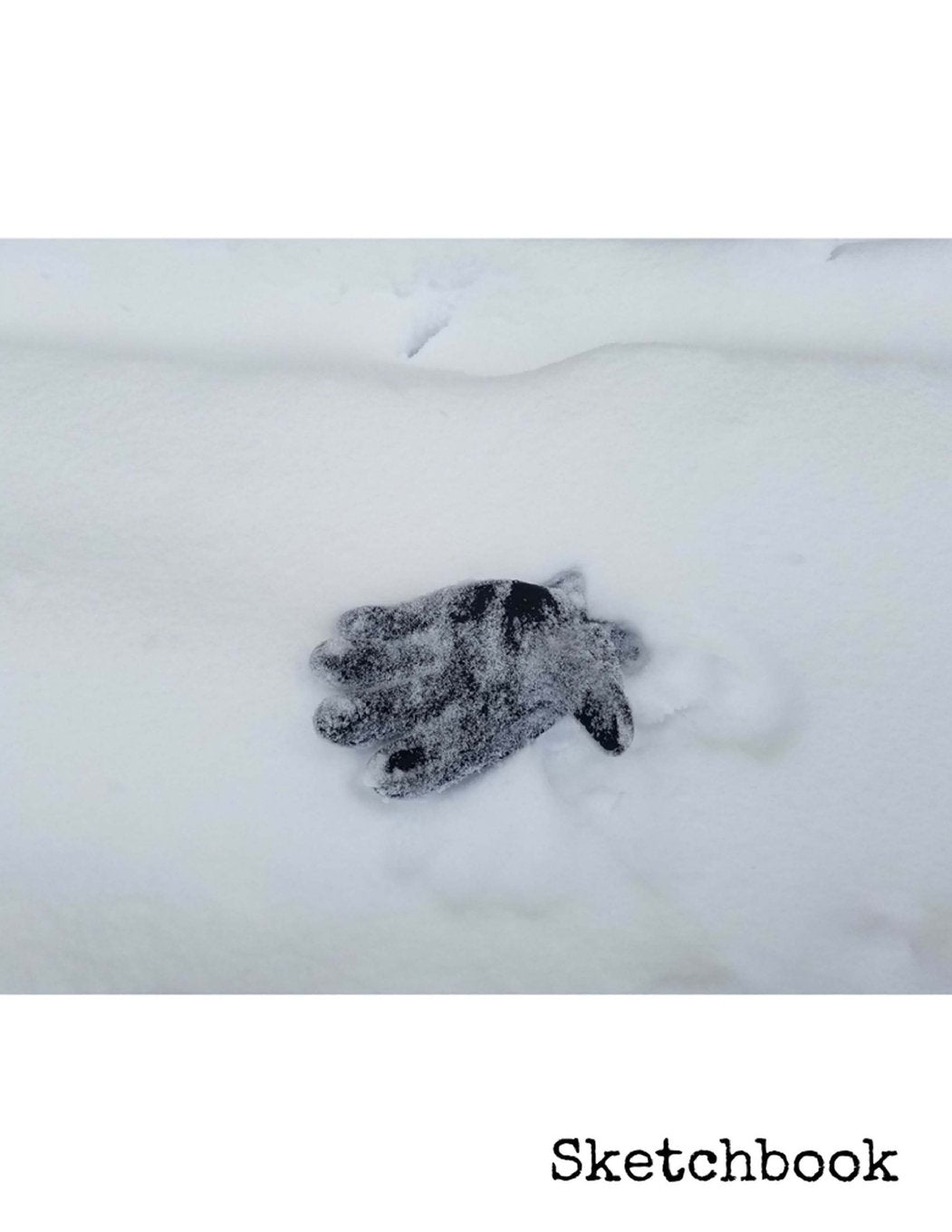 Sketchbook: 8.5 x 11 Large Sketchbook, “Glove in Snow” Soft Matte finish cover, Drawing Book, Blank Writing Book, Legal Size Notebook, A4 Sketch Pad, ... pages with No Lines (New York Shots, Band 11) Media & Communication