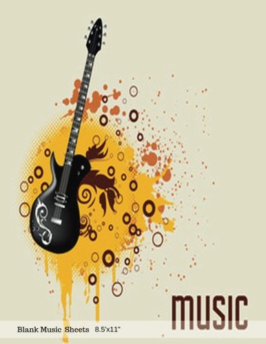 Blank Music Sheets: Music Sheets, Pages, Manuscript For Notes, Staff Paper, 12 Staves Per Pages with 5 Lines, Music Composition Practice Journal ... A4 Size (Lyrics and Music Book, Band 10) Arts & Music