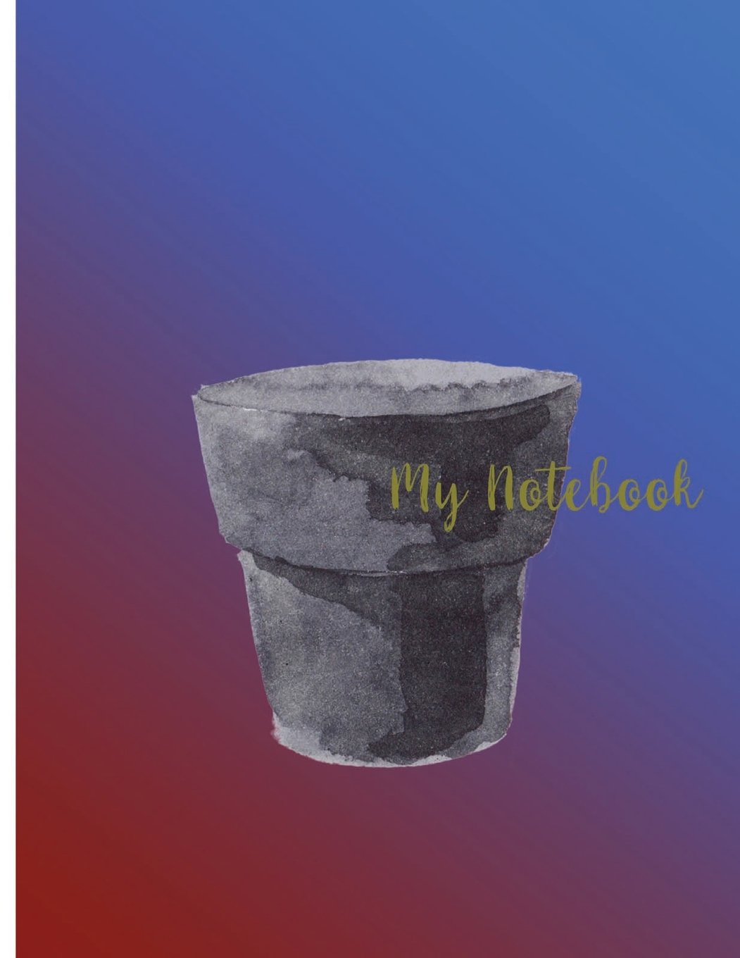 My Notebook: Unlined Notebook - Large (8.5 x 11 inches) - 100 Pages (Favorite Notebook, Band 14) Politics & Society