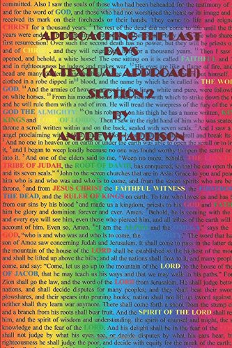 Approaching the Last Days (A Textual Approach) Section 2 Second hand books on Religion & Esotericism