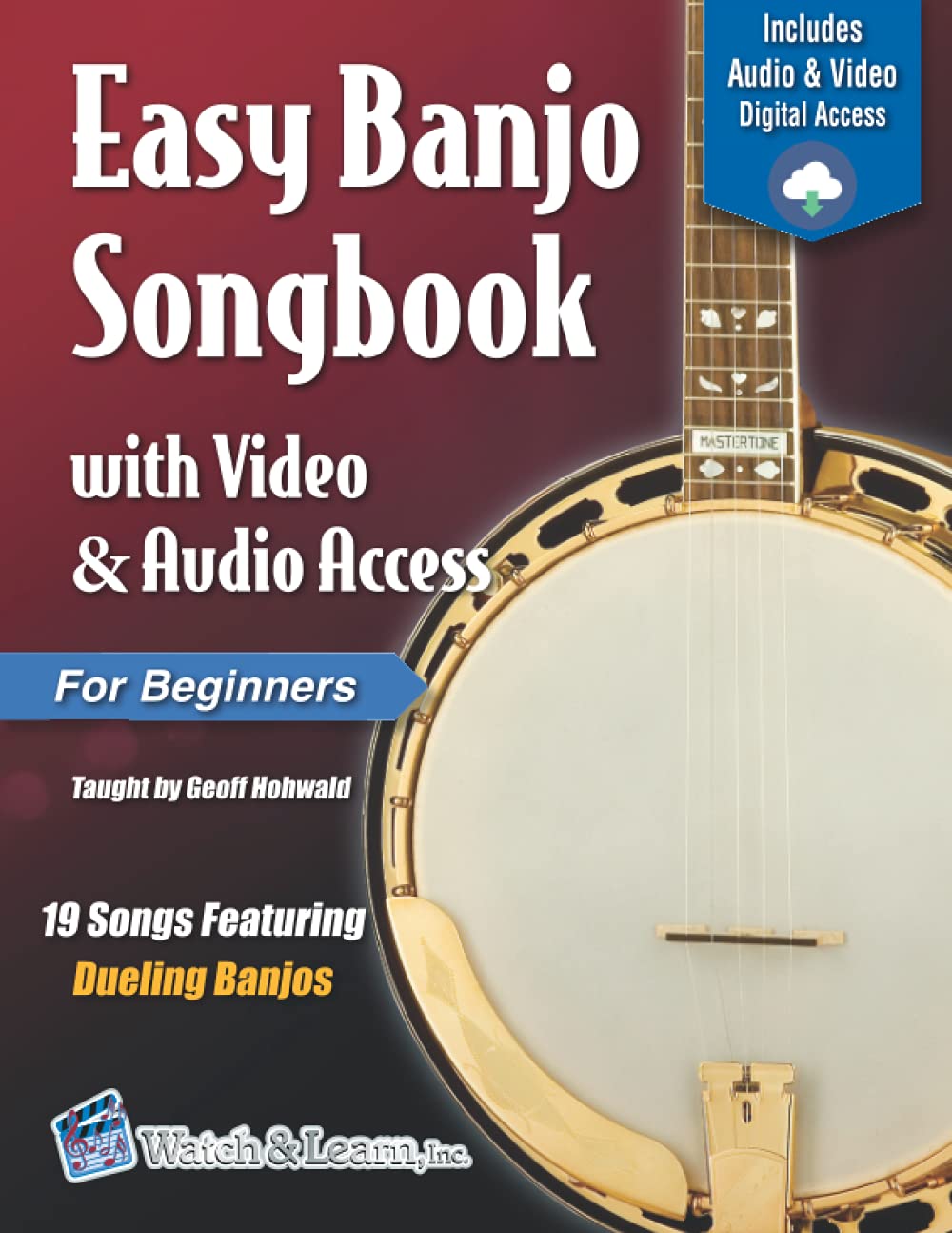 Easy Banjo Songbook for Beginners with Video & Audio Access Sheet Music