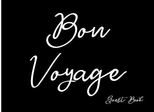 Bon Voyage: Guest Book (Blank Lined Guest Books, Band 21) Hobbies & Crafts