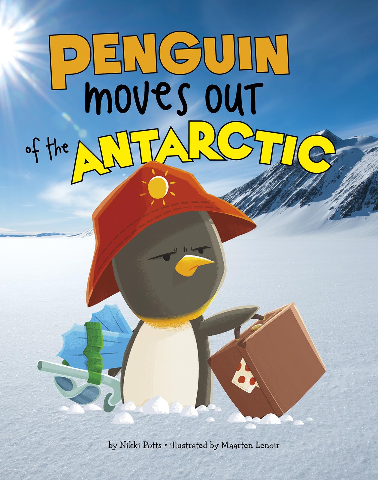 Penguin Moves Out of the Antarctic (Habitat Hunter) Non-fiction