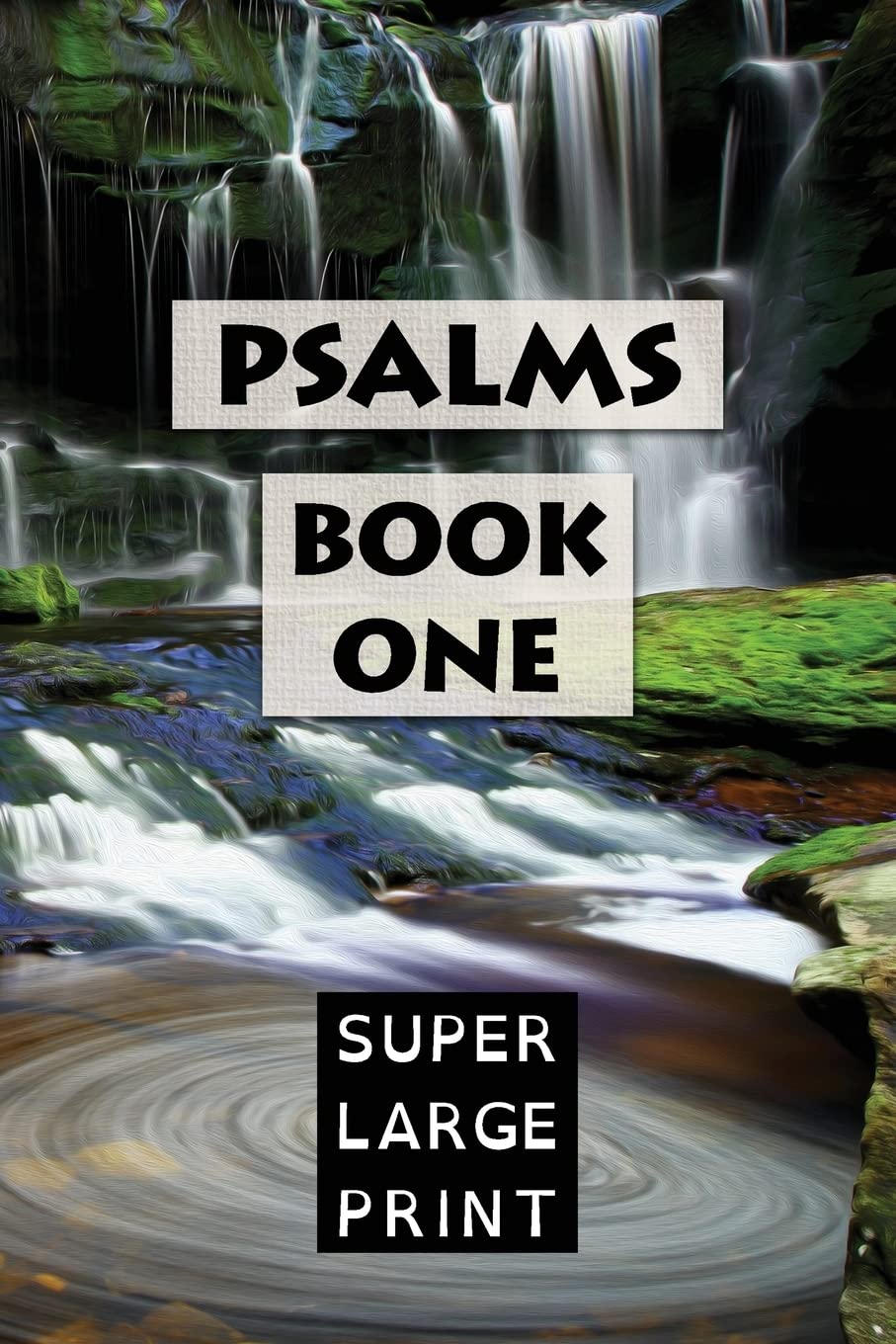 Psalms: Book One (Super Large Print Bible) Religion & Esotericism
