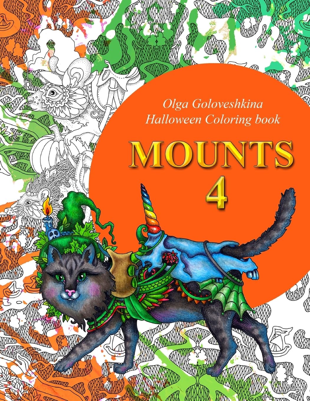 Mounts 4: Halloween coloring book Film, Art & Culture