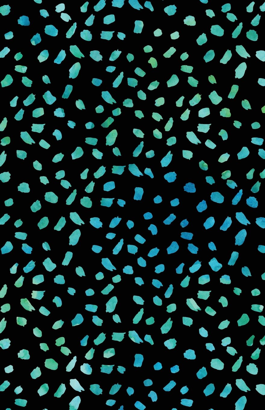 Bullet Journal Abstract Watercolor Dabs Blues: 162 Numbered Pages With 150 Dot Grid Pages, 6 Index Pages and 2 Key Pages in Easy To Carry 5.5 X 8.5 Size. (Dot Journal, Band 14) Self-help