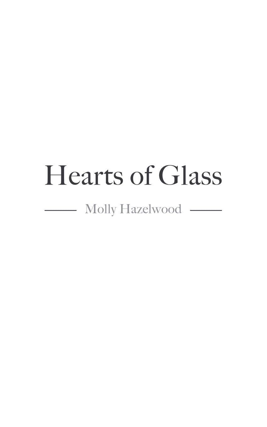 Hearts of Glass book
