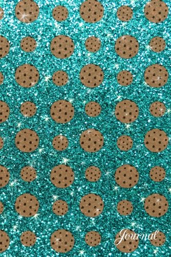 Journal: Faux turquoise glitter chocolate chip cookies notebook Essays & Short Stories