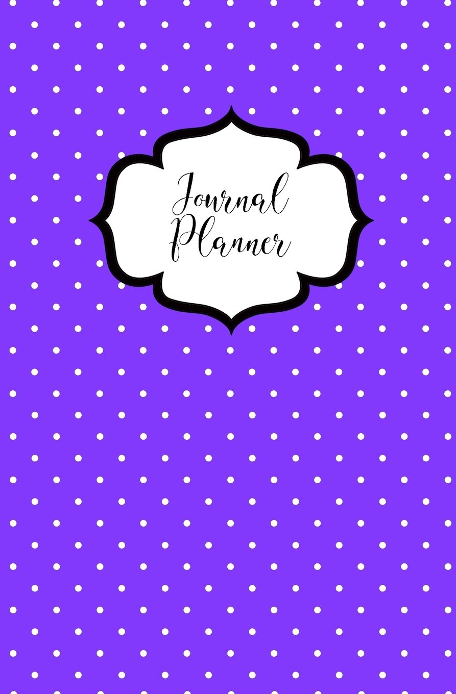 Journal Planner: Beautiful Purple Journal Planner (bullet journal, bujo style). Dot Grid pages. 5mm grids (3/16 inches) Business, Finance & Career