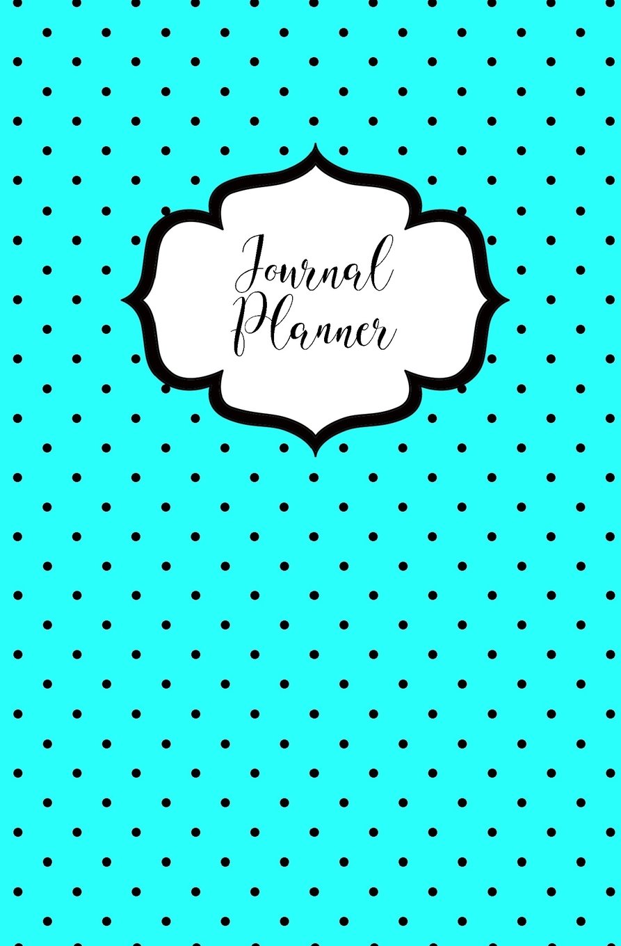 Journal Planner: Dot Grid bright blue journal planner (bullet journal, bujo style). 5 mm (3/16 inch) dot grid squares). 75 sheets (150 pages) Business, Finance & Career