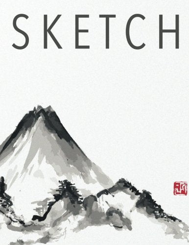 Sketch: Blank Paper Sketchbook, Large (8.5" x 11") 100 Pages for Drawing and Sketch Journal book