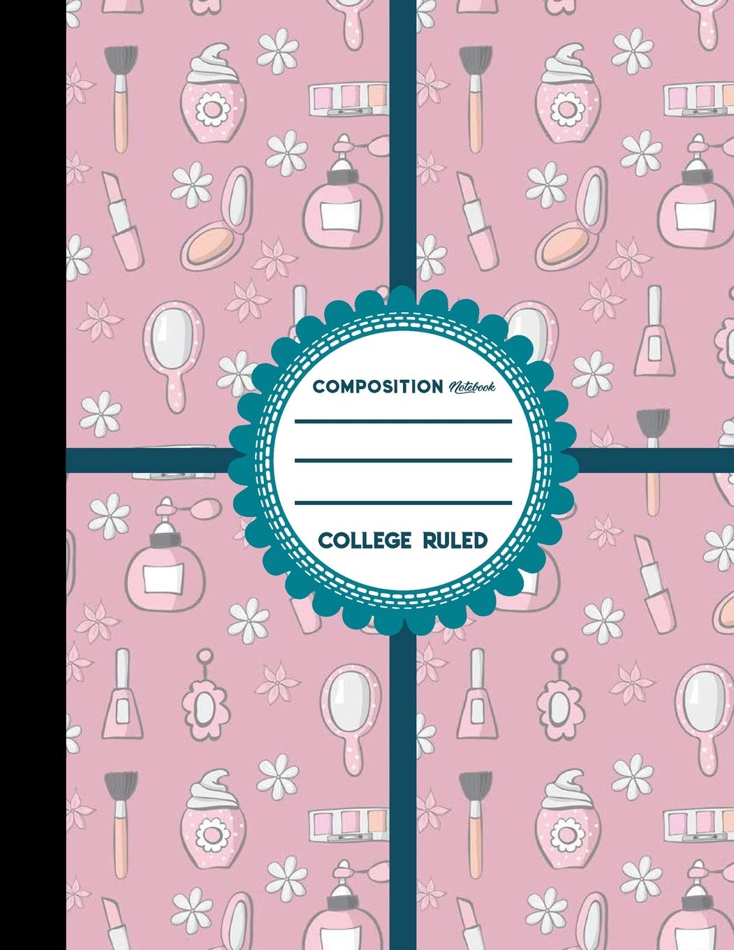 Composition Notebook: College Ruled: Diary Books For Teenagers, Journals For Boys, Writing Journals For Kids, Cute Beauty Shop Cover, 8.5" x 11", 200 Pages, 100 Sheets book