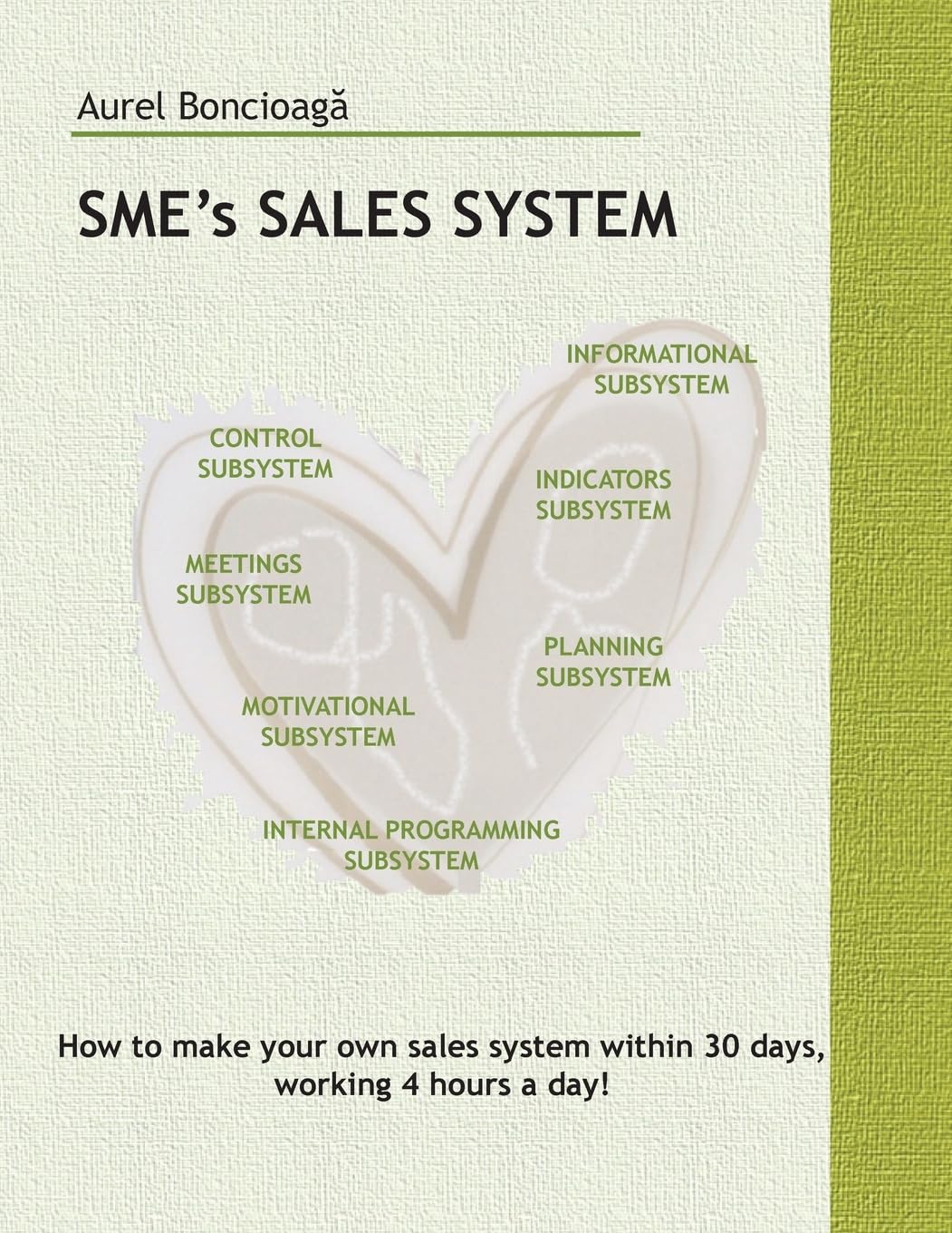 SME's SALES SYSTEM: How to Build Your Own Sales System in a maximum of 30 days, working 4 hours a day! book