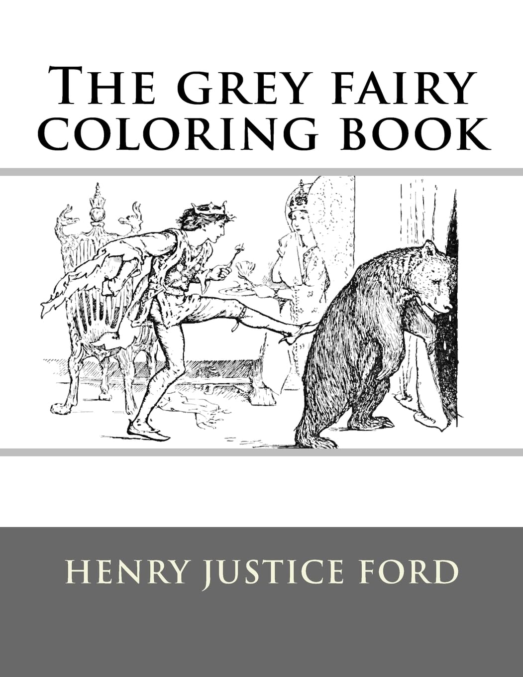 The grey fairy coloring book Film, Art & Culture