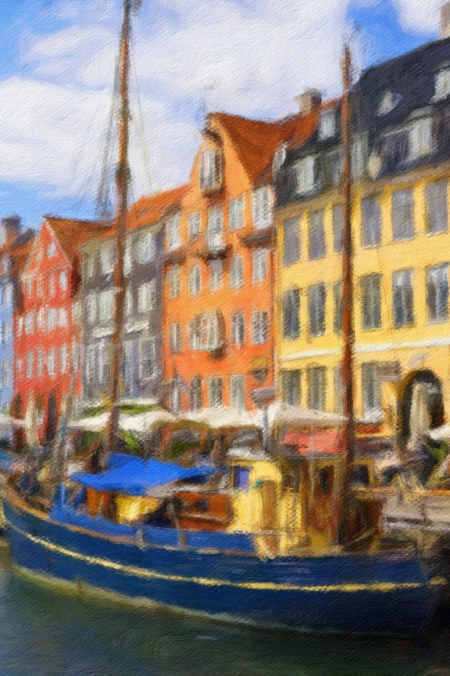 Nyhavn Copenhagen - Blank Notebook: 101 Pages, 6 x 9 Journal, Soft Cover Travel