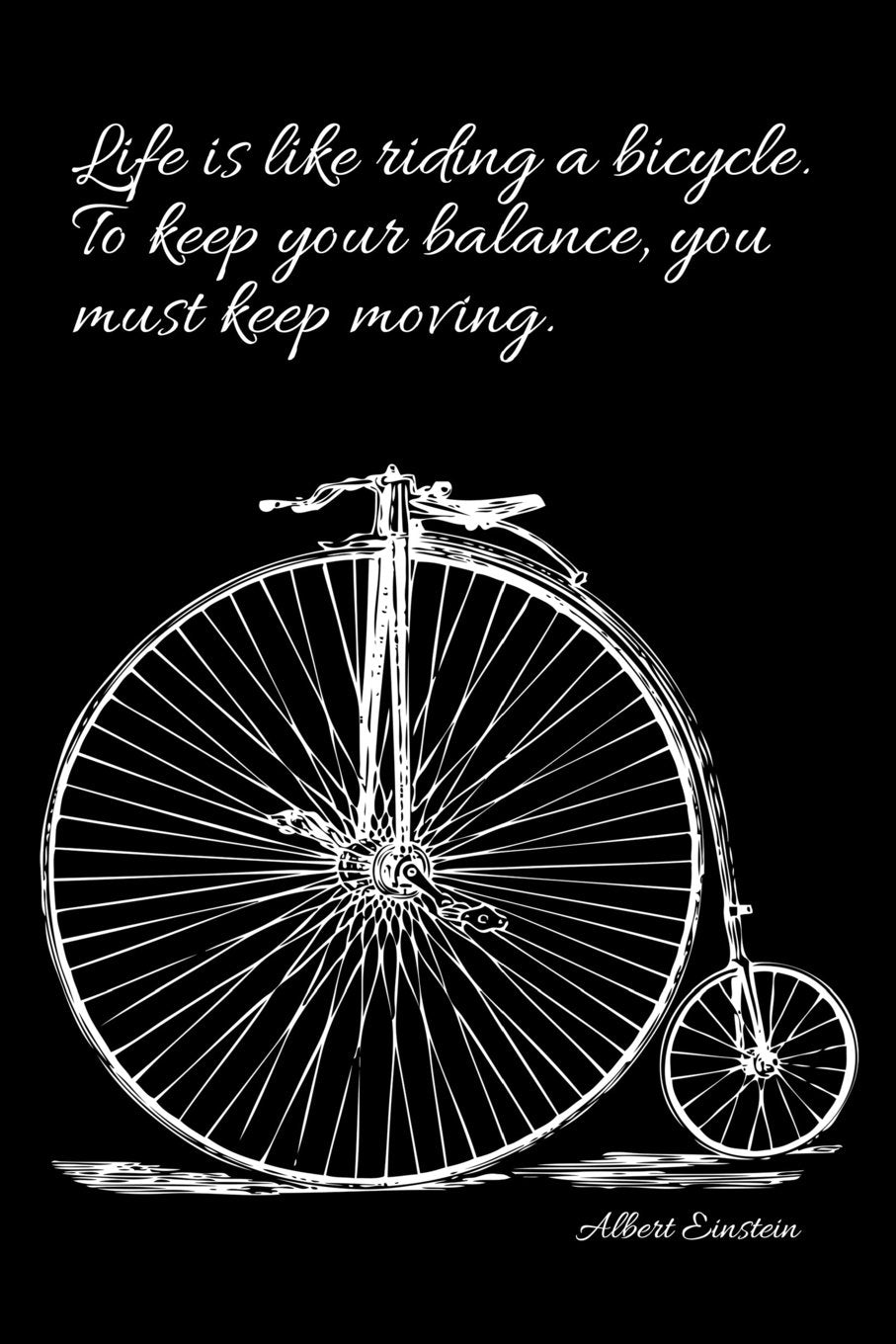 Life and a Bicycle (Project/Holiday Planner): 6 x 9, Project/Daily Planner, Medium Ruled, Soft Cover Lifestyle