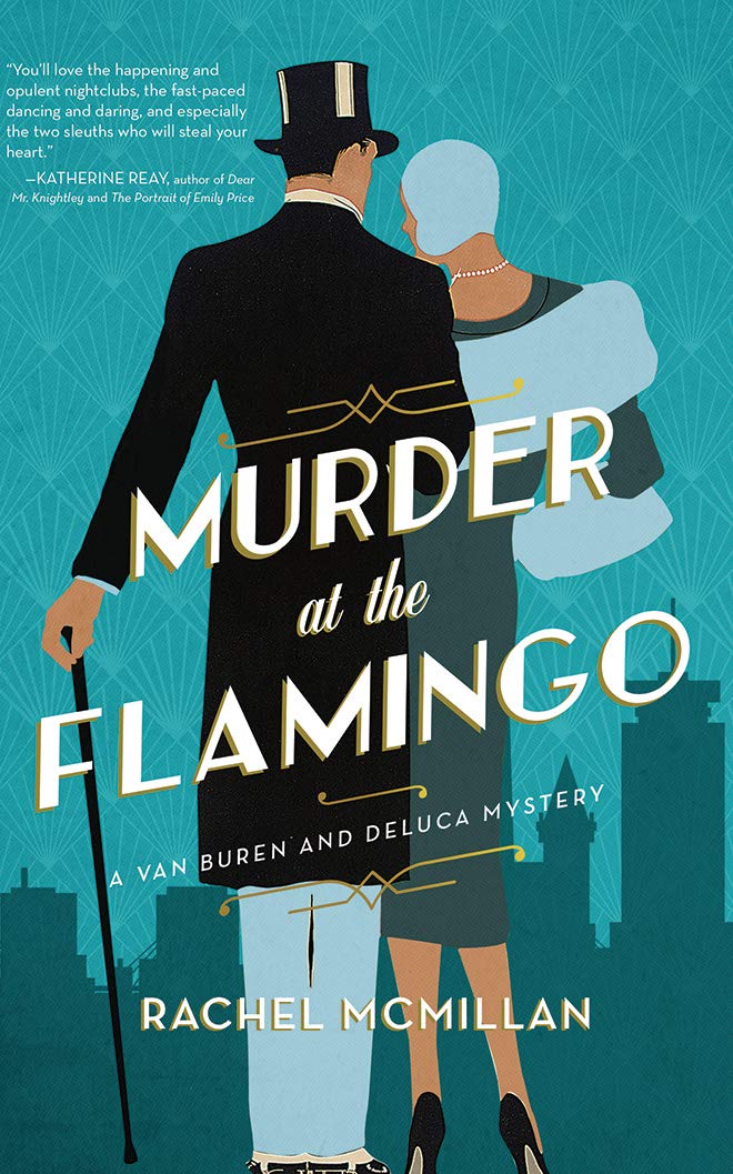 Murder at the Flamingo (Van Buren and Deluca Mysteries) Historical Fiction