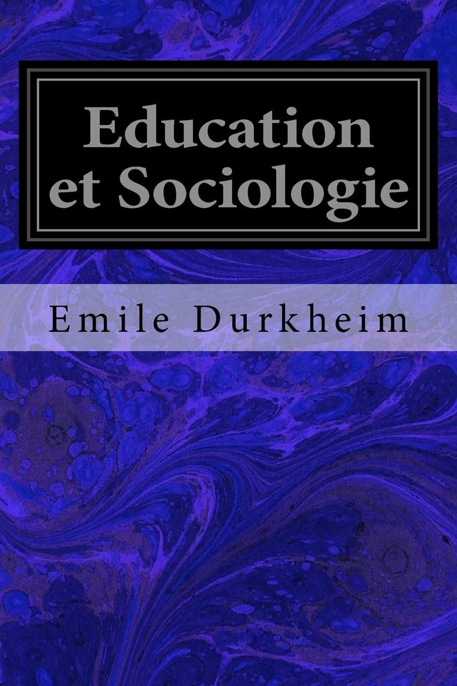 Education et Sociologie book