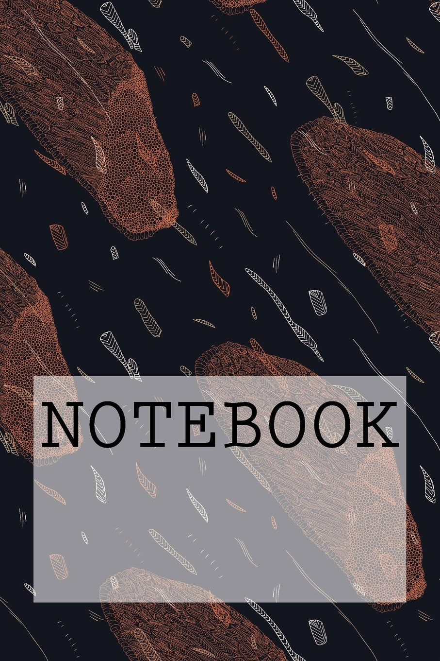 Notebook: Orange Slug, Lake District. Dotted (6" x 9"): Dotted Paper Notebook (Augmented Reality Colouring Books of Great Britain, Band 1) Mathematics