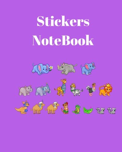 Product Image: Stickers NoteBook: Blank Stickers NoteBook For Kids