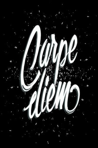 Carpe Diem: Seize The Day Journal, Black Matte Cover Self-help