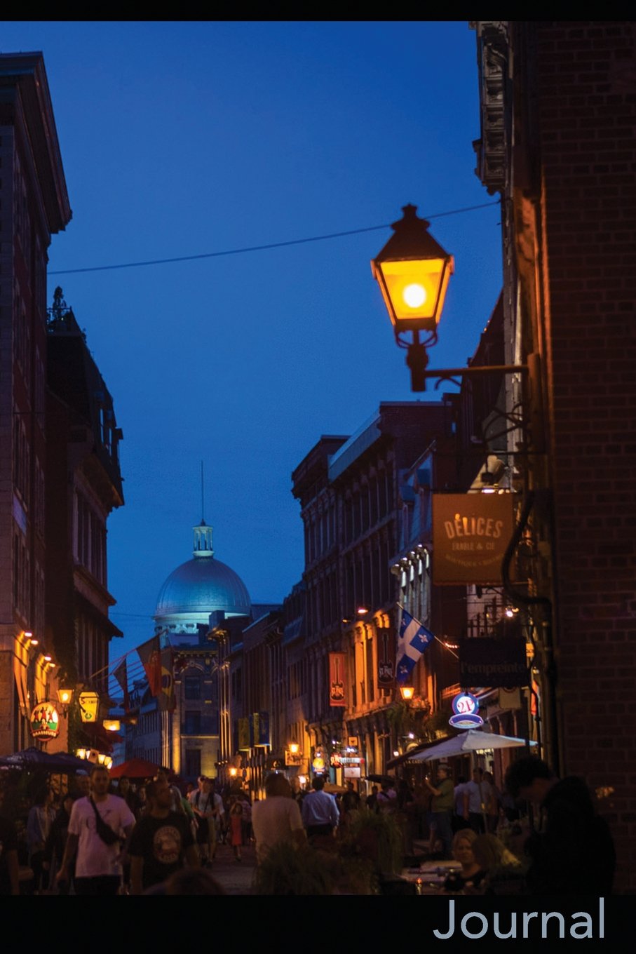 Journal: Rue St Paul Est Historic Old Montreal Cover Photo Blank Lined Journal (Montreal Photo Cover Blank Lined Journal, Band 4) Books