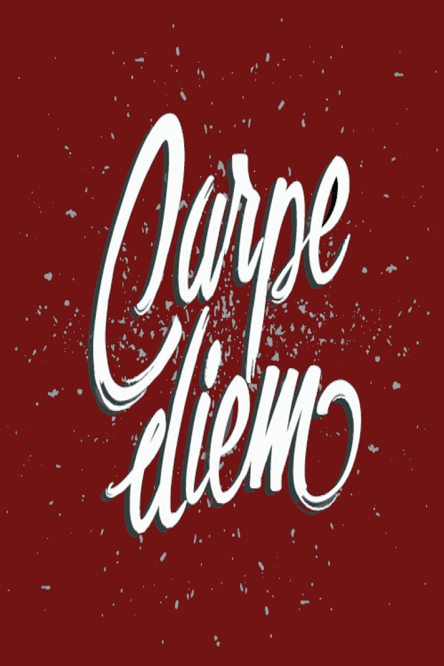 Carpe Diem: Seize The Day Journal, Brown Matte Cover, 6x 9 Lined Journal Self-help