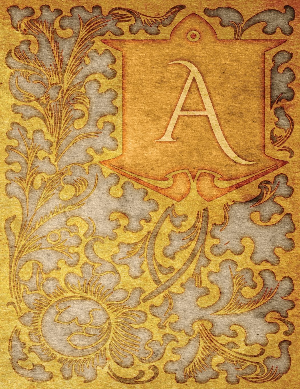 Monogram "A" Sketchbook: Blank Art Pad Notebook Journal (Monogram NouveauOne 150 Sketch, Band 1) Hobbies & Crafts
