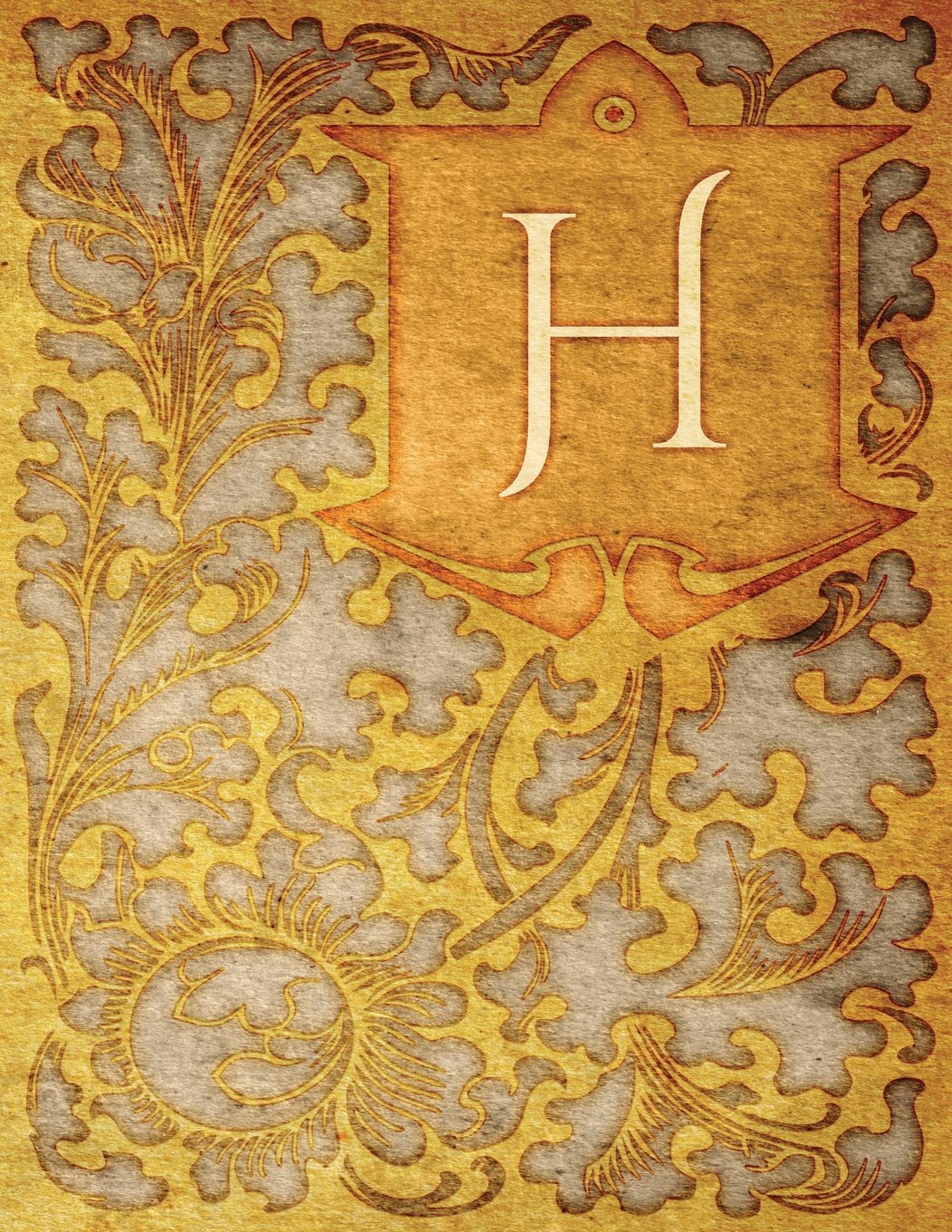 Monogram "H" Sketchbook: Blank Art Pad Notebook Journal (Monogram NouveauOne 150 Sketch, Band 8) Hobbies & Crafts