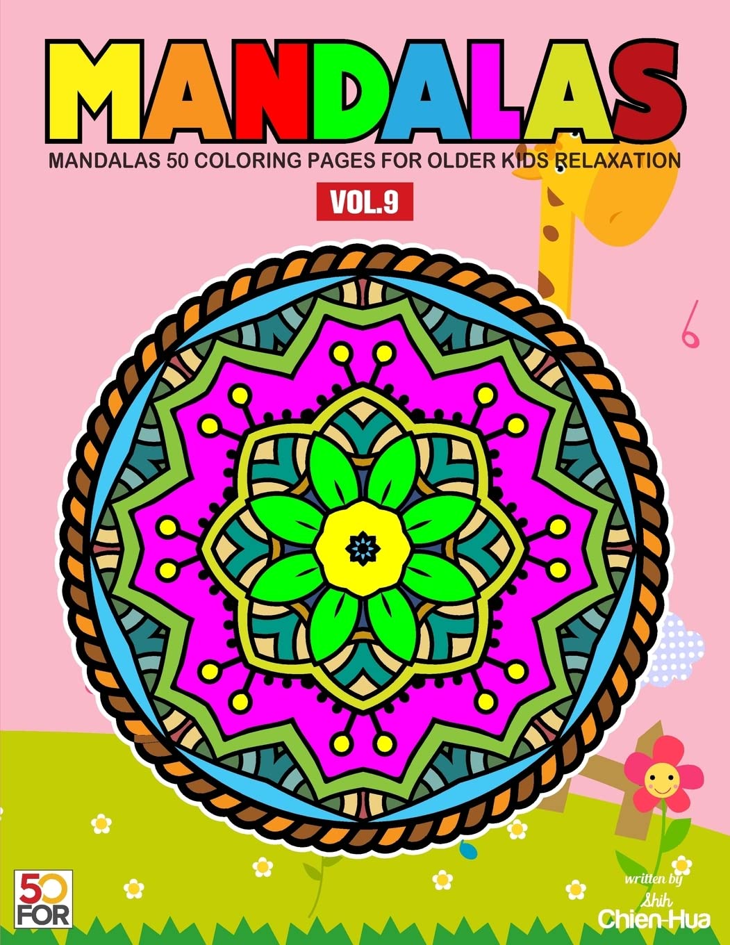 Mandalas 50 Coloring Pages For Older Kids Relaxation Vol.9 Hobbies & Crafts