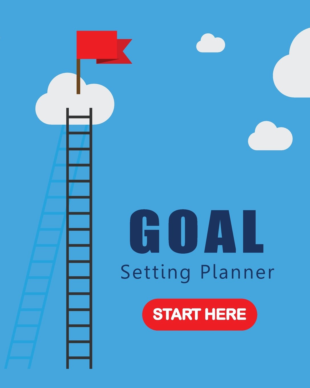 Goal Setting Planner: 365 Days Track & Achieve Yearly Monthly Weekly Goals Journal (What is the purpose of setting a goal?, Band 1) Law